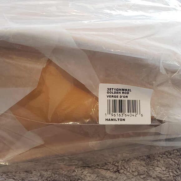 NWT: MICHAEL KORS HAMILTON MEDIUM LEATHER SATCHEL - Picture 8 of 11